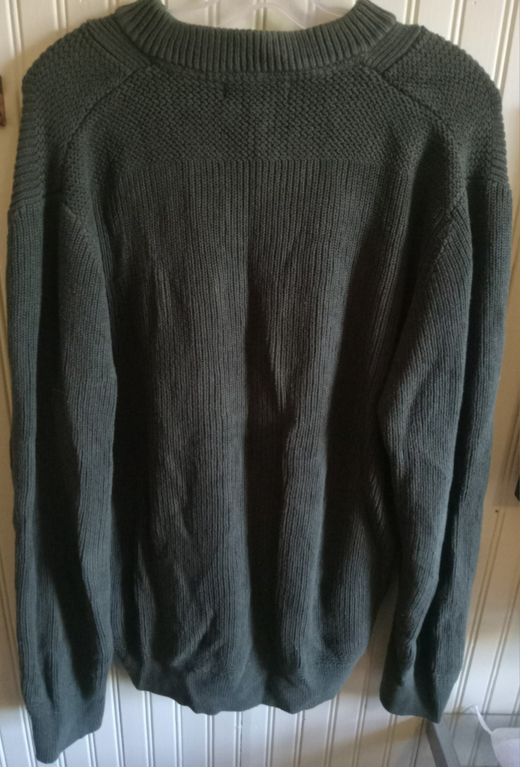 Eddie Bauer 100% Cotton Pullover Sweater – Men's XL, Casual Knit