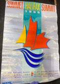 1995 Halifax Summit Posters – Printed by Moore Corp 23.5"x15" Collectible