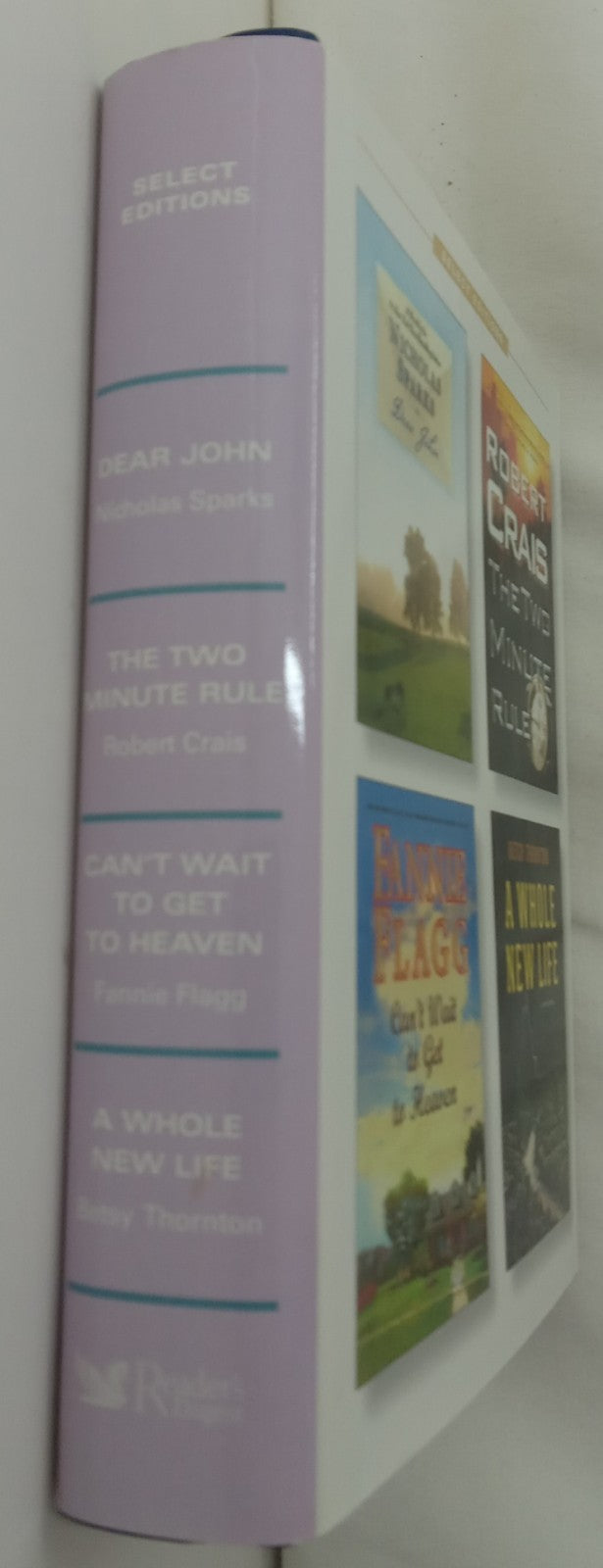Readers Digest Select Editions Hardcover With Dust Jacket