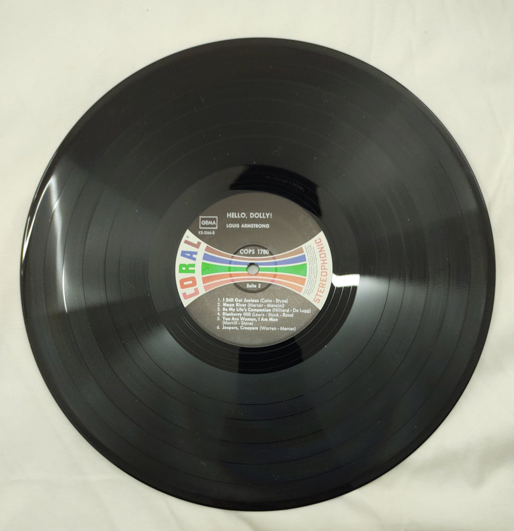 Louis Armstrong – Hello, Dolly! Coral KS-3364 Stereo LP Vinyl Record VG