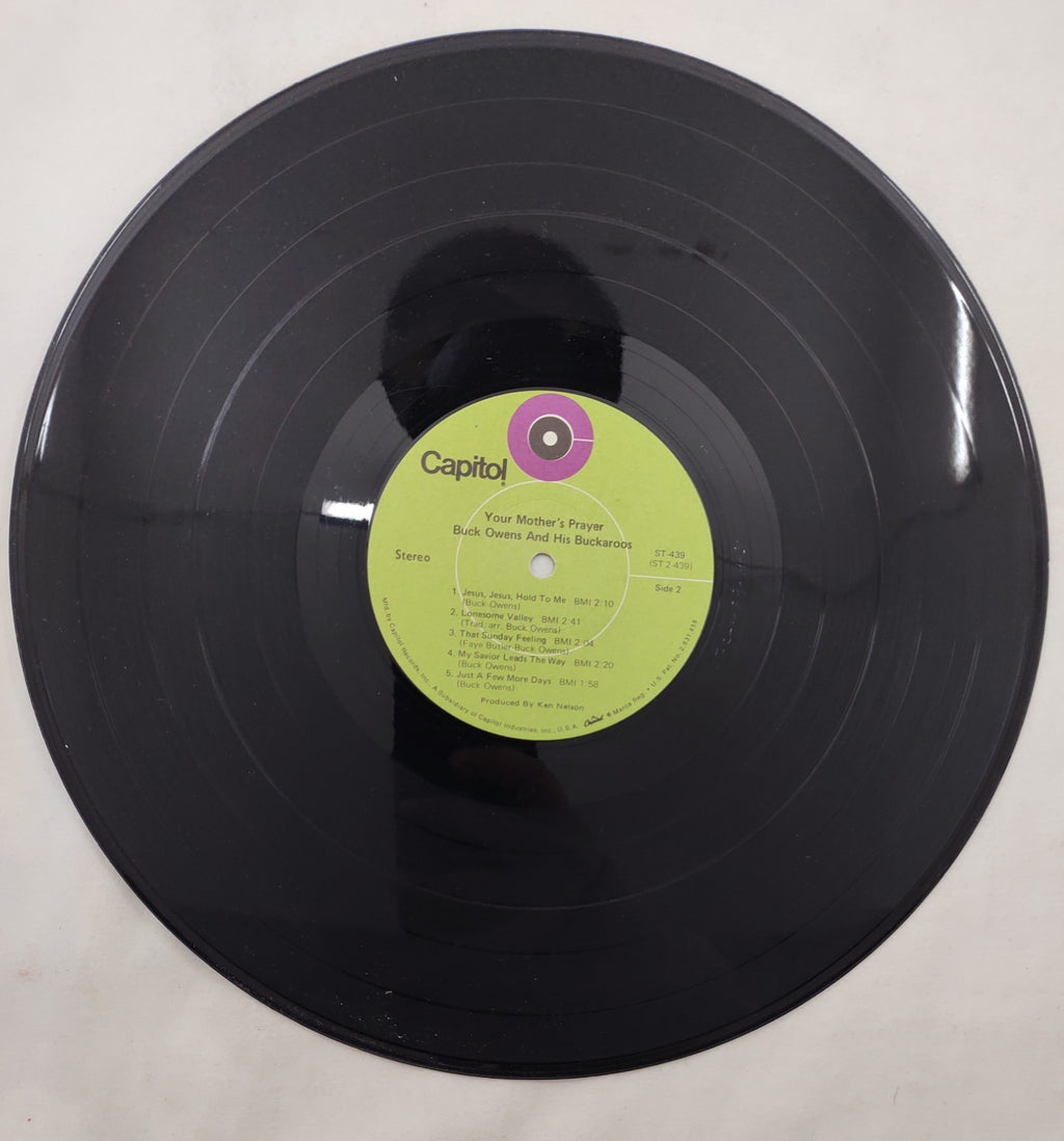 Buck Owens - Your Mother’s Prayer LP Capitol ST-439 USA Stereo Gospel/Country