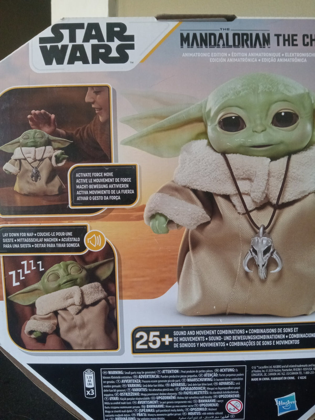 Star Wars The Mandalorian: The Child Animatronic Doll – Sound & Movement