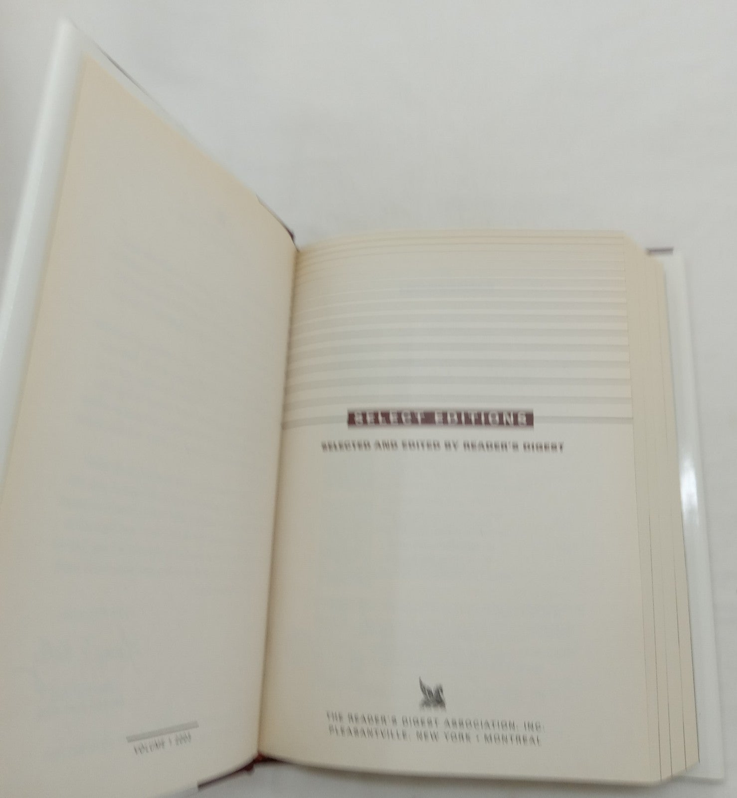 Reader's Digest 4 Novels in 1 HC 2003 1st Ed w/ Dust Jacket Leather Bound NM