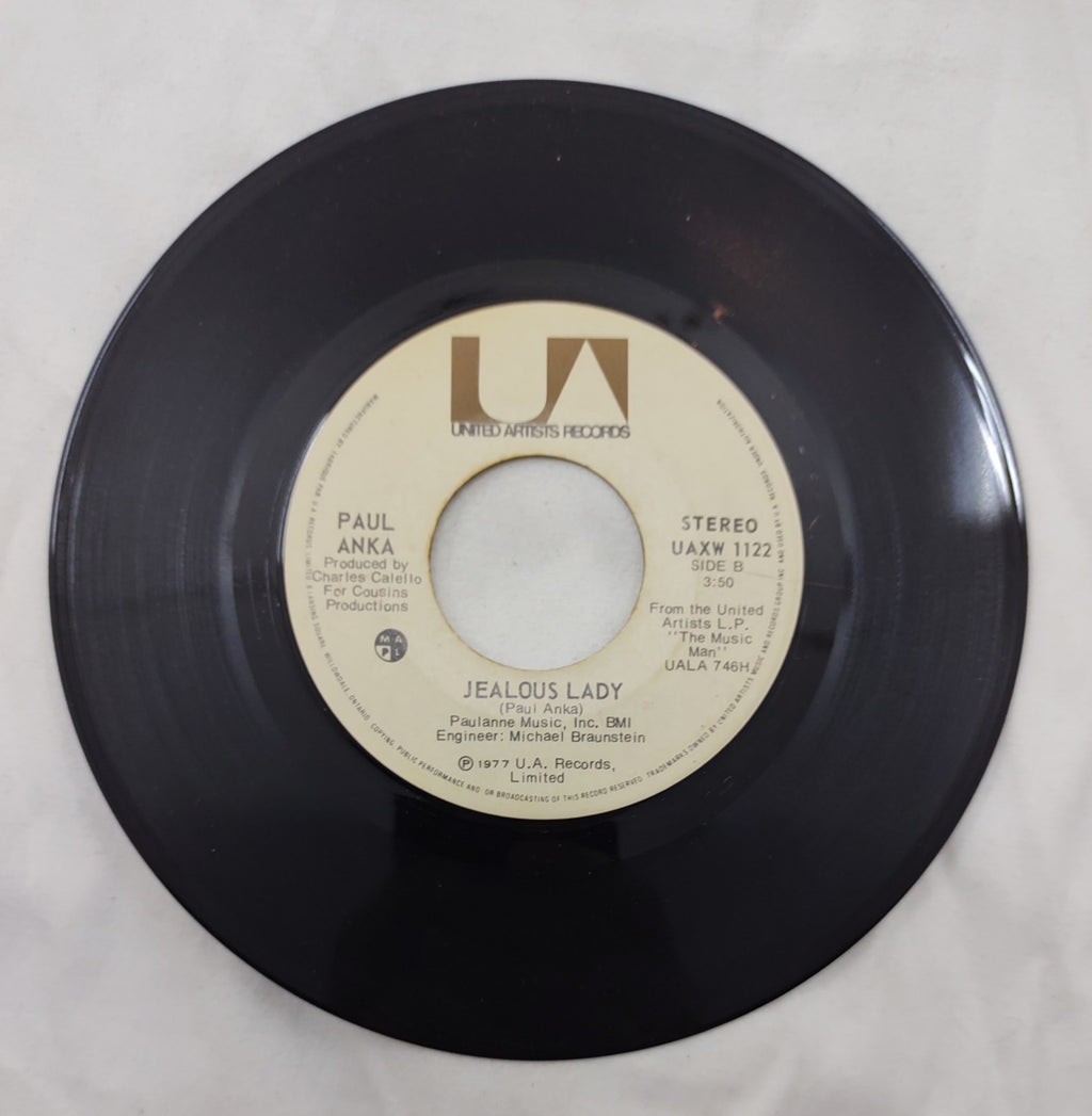 Paul Anka – If I Had My Life To Live Over 7” UA UAXW 1122 Canada 1977