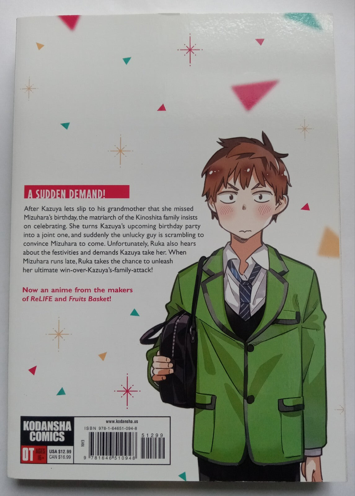 Rent-A-Girlfriend Vol. 10 Manga Comic Book by Reiji Miyajima (VG+) English