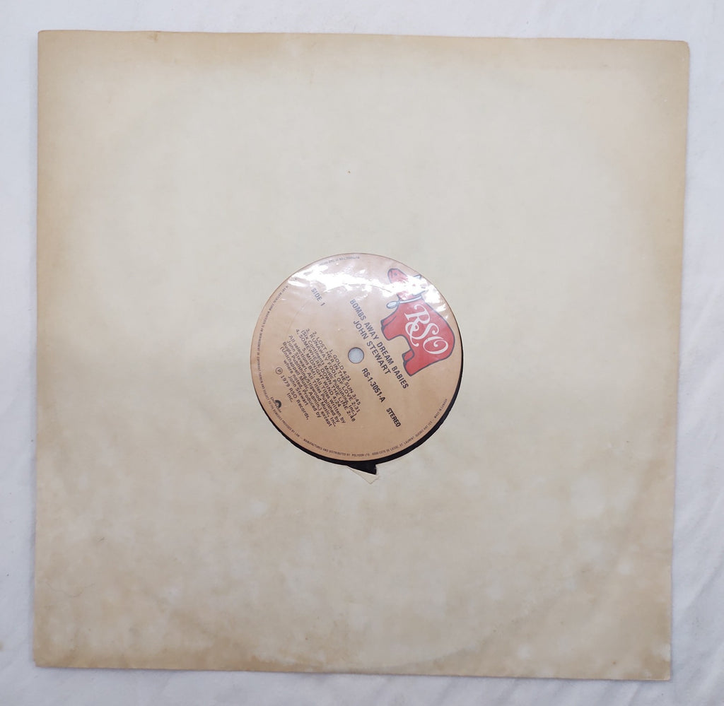 John Stewart – Bombs Away Dream Babies LP RSO RS-1-3051 1979 Folk Rock