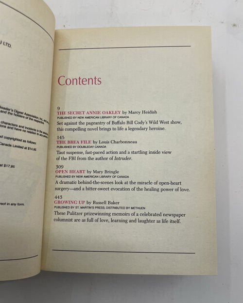 1984 Reader's Digest Condensed 1st Ed HC Leather Gilt Vtg NM Fiction