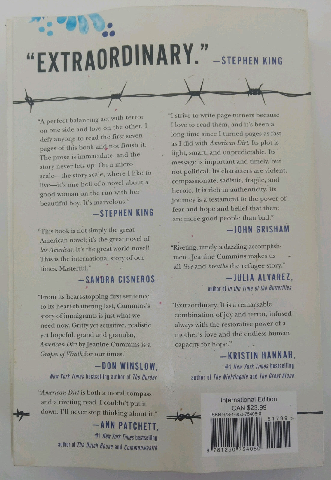 American Dirt by Jeanine Cummins Oprah Book Club Border Drama Novel