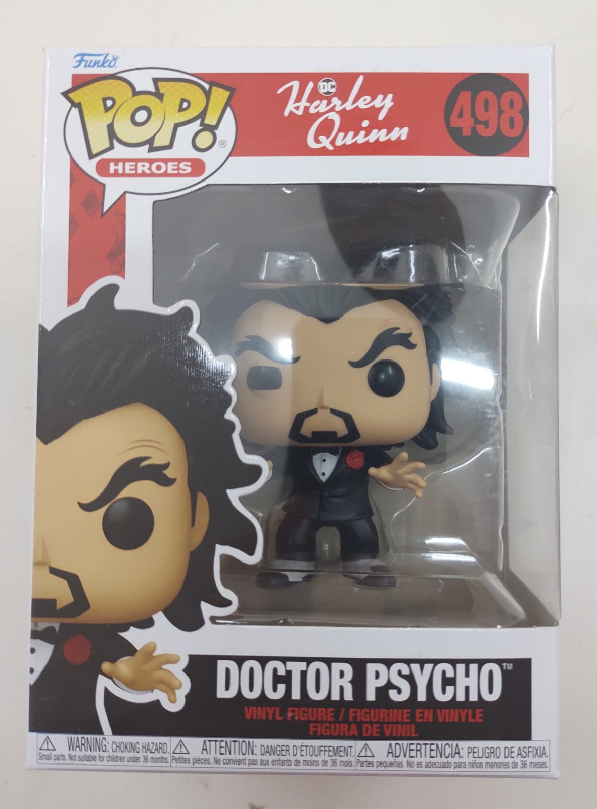 Funko Pop! Harley Quinn Animated Series Doctor Psycho #498 Vinyl