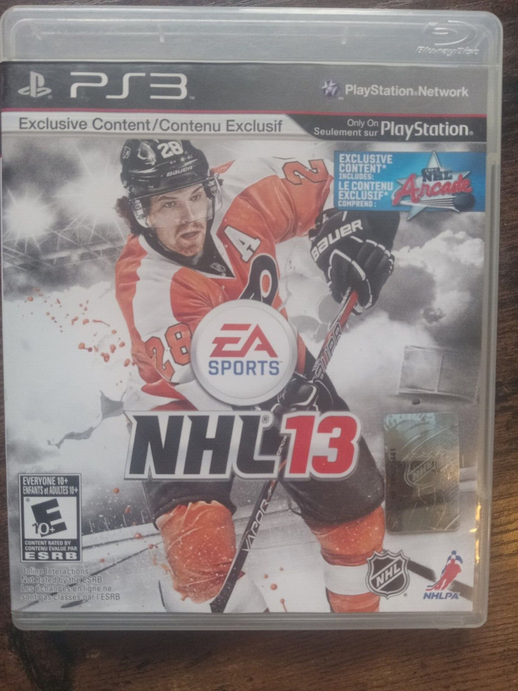 NHL 13 PS3 EA Sports Hockey Game - Tested & Working