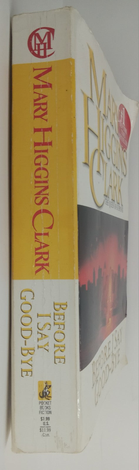 Before I Say Good-Bye Mary Higgins Clark Crime Thriller Bestseller