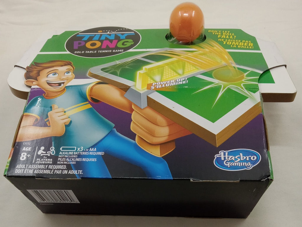 Tiny Pong Hasbro Miniature Ping Pong – Electronic Table Tennis Game Toy