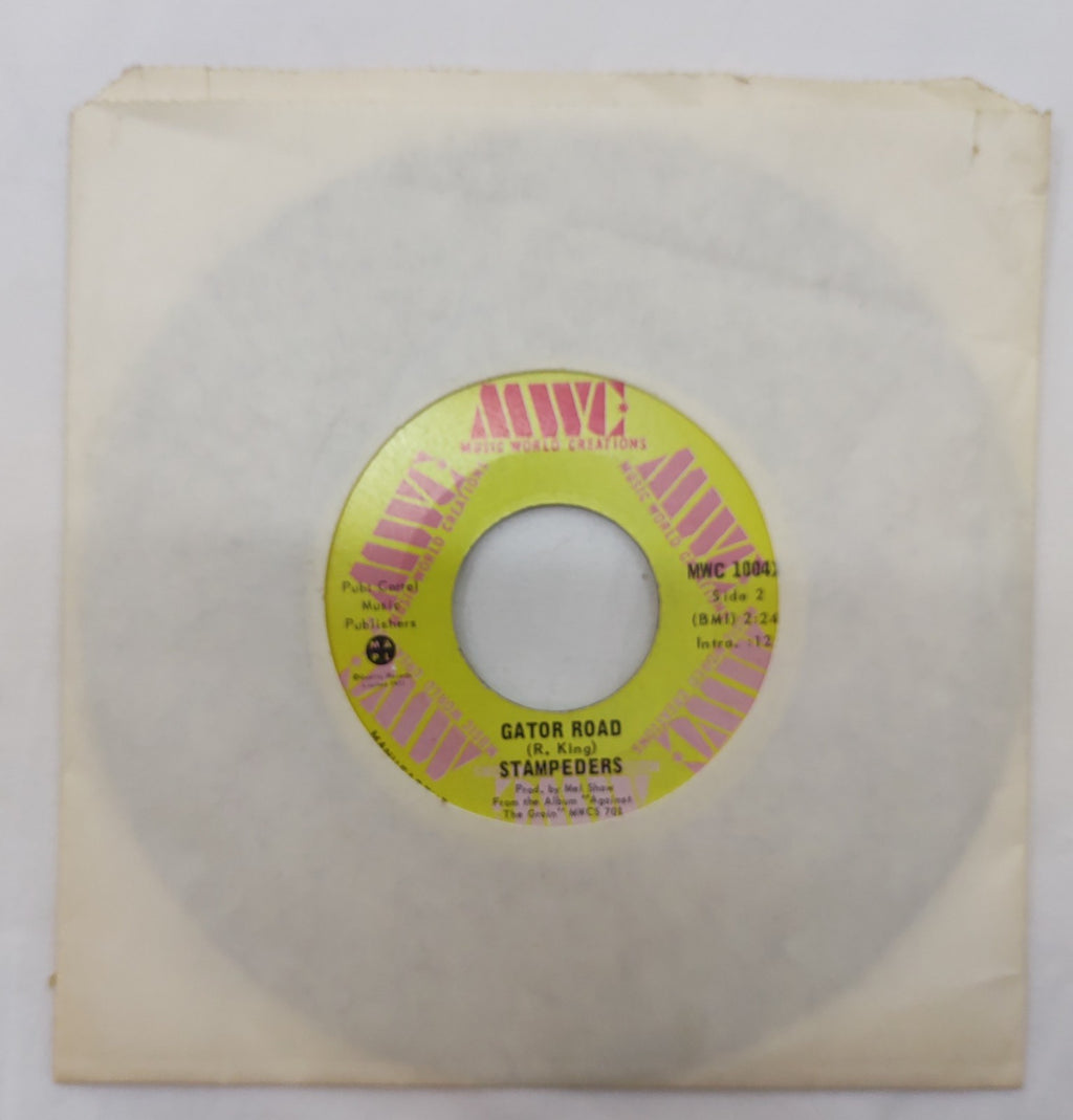 The Stampeders Gator Road / Sweet City Woman 45 RPM 7" Rock Vinyl 1971