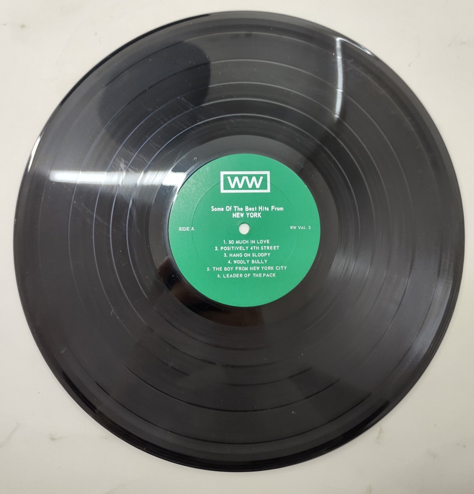 Various Artists - Some of the Best Hits from New York (WW Records LP, On...