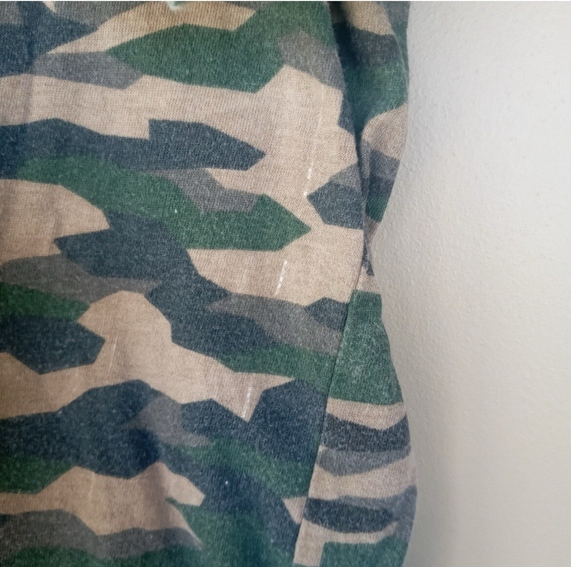 Gas Monkey Garage Men’s Camo Tee Shirt Cotton T‑Shirt Auto Garage Size Large L