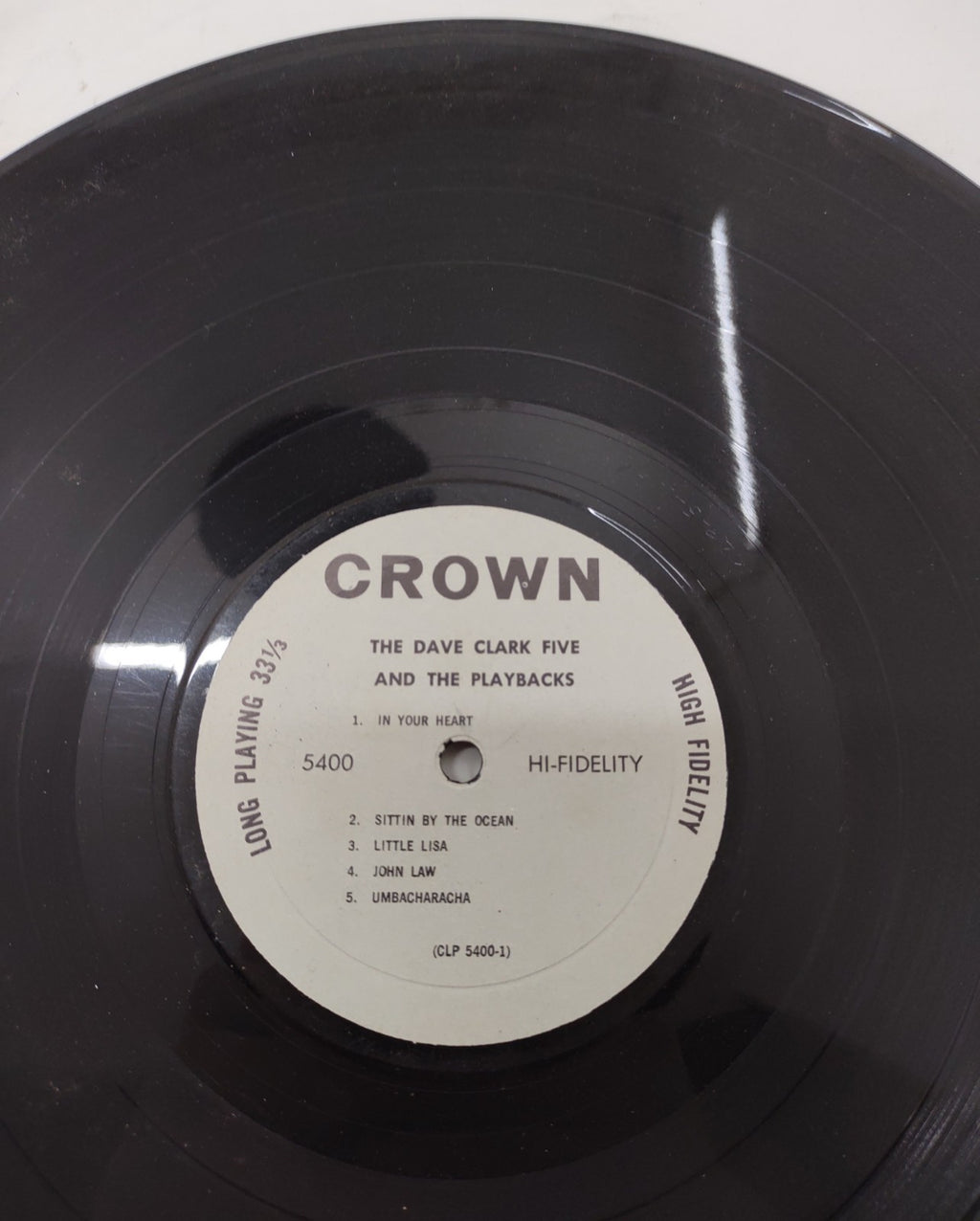 The Dave Clark Five & The Playbacks - 1964 Crown Records LP, CLP 5400