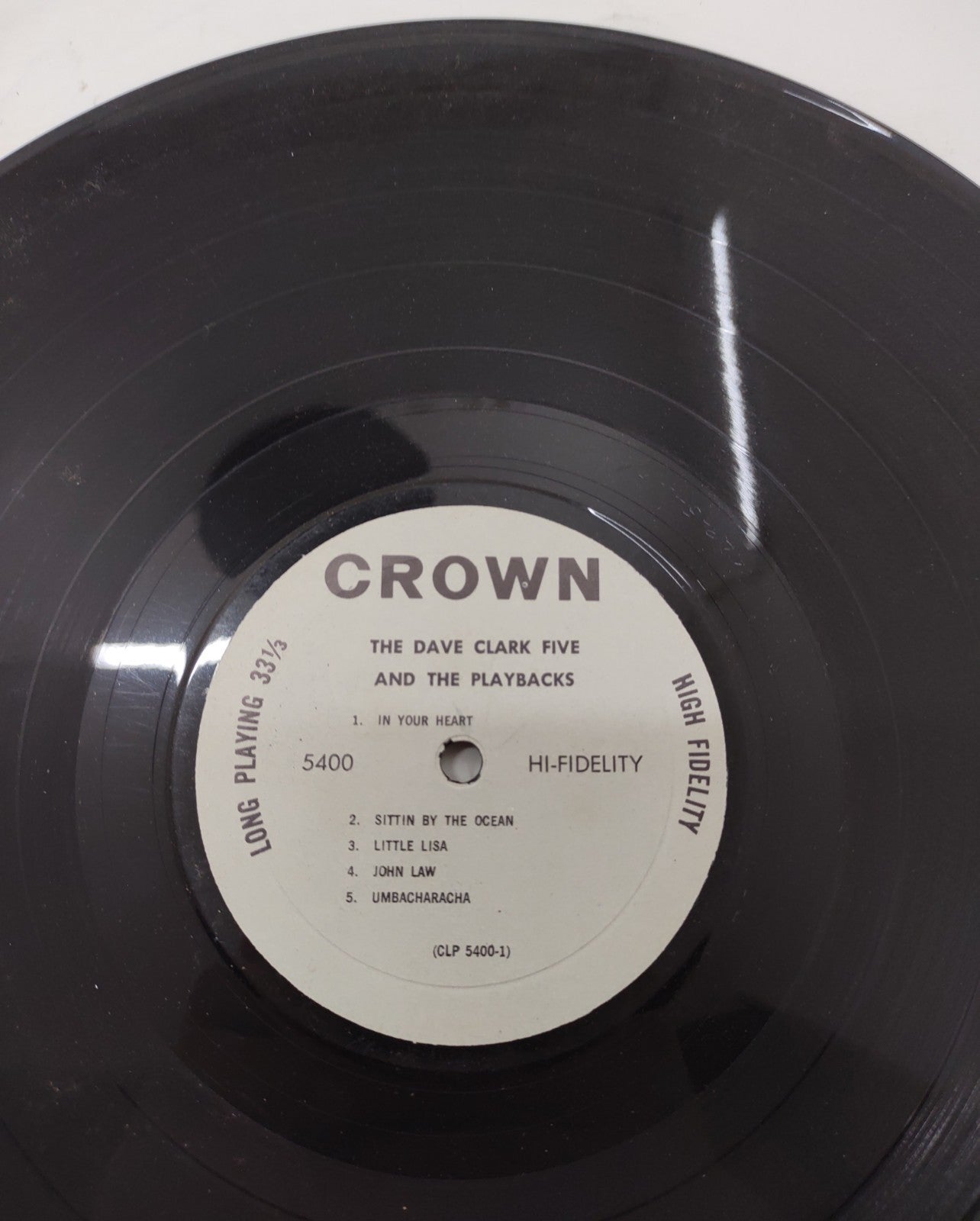 The Dave Clark Five & The Playbacks - 1964 Crown Records LP, CLP 5400