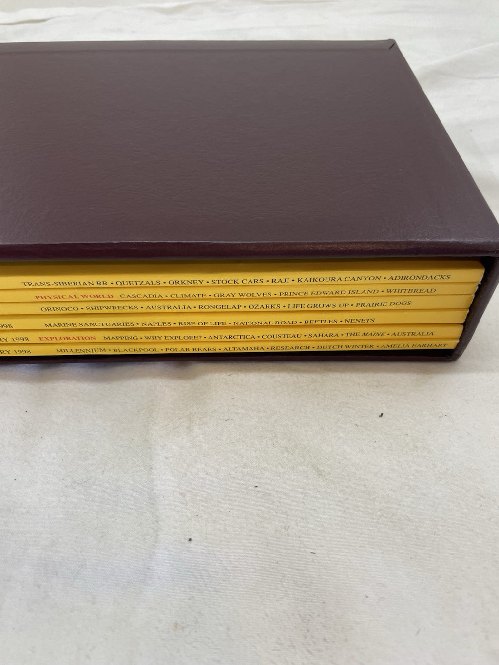 Vintage Nat Geo Jan–Jun 1998 Set w/ Slipcover | Wildlife, Photography