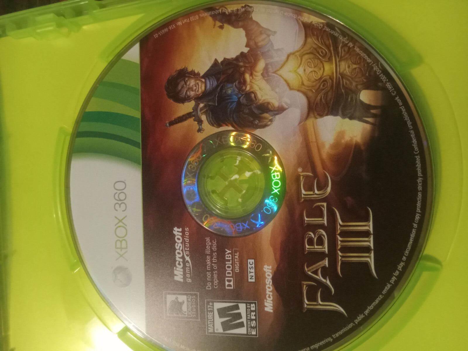Fable III (Xbox 360, 2010) – RPG Adventure – Tested & Working