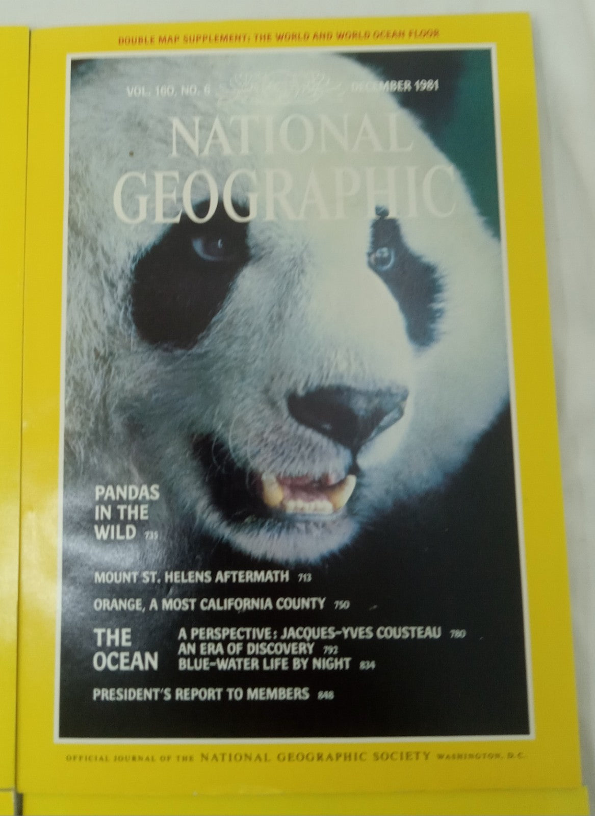 Nat Geo Magazines With Slipcover July To December 1981