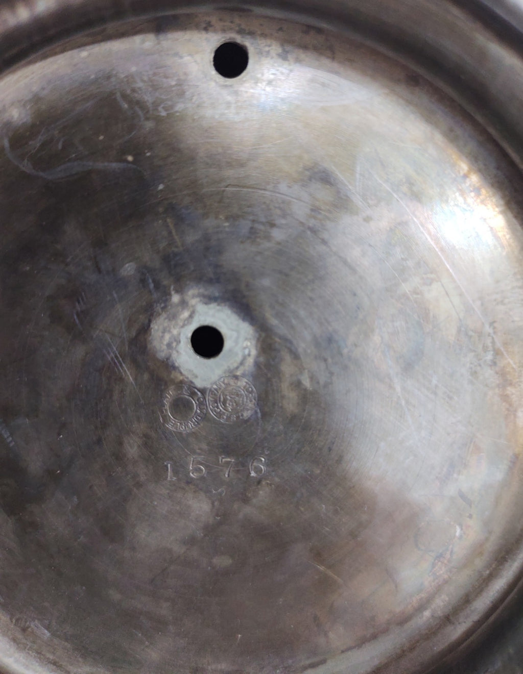 Victorian Repoussé Silverplate Ice Water Pitcher Hinged Lid Ornate Heavy