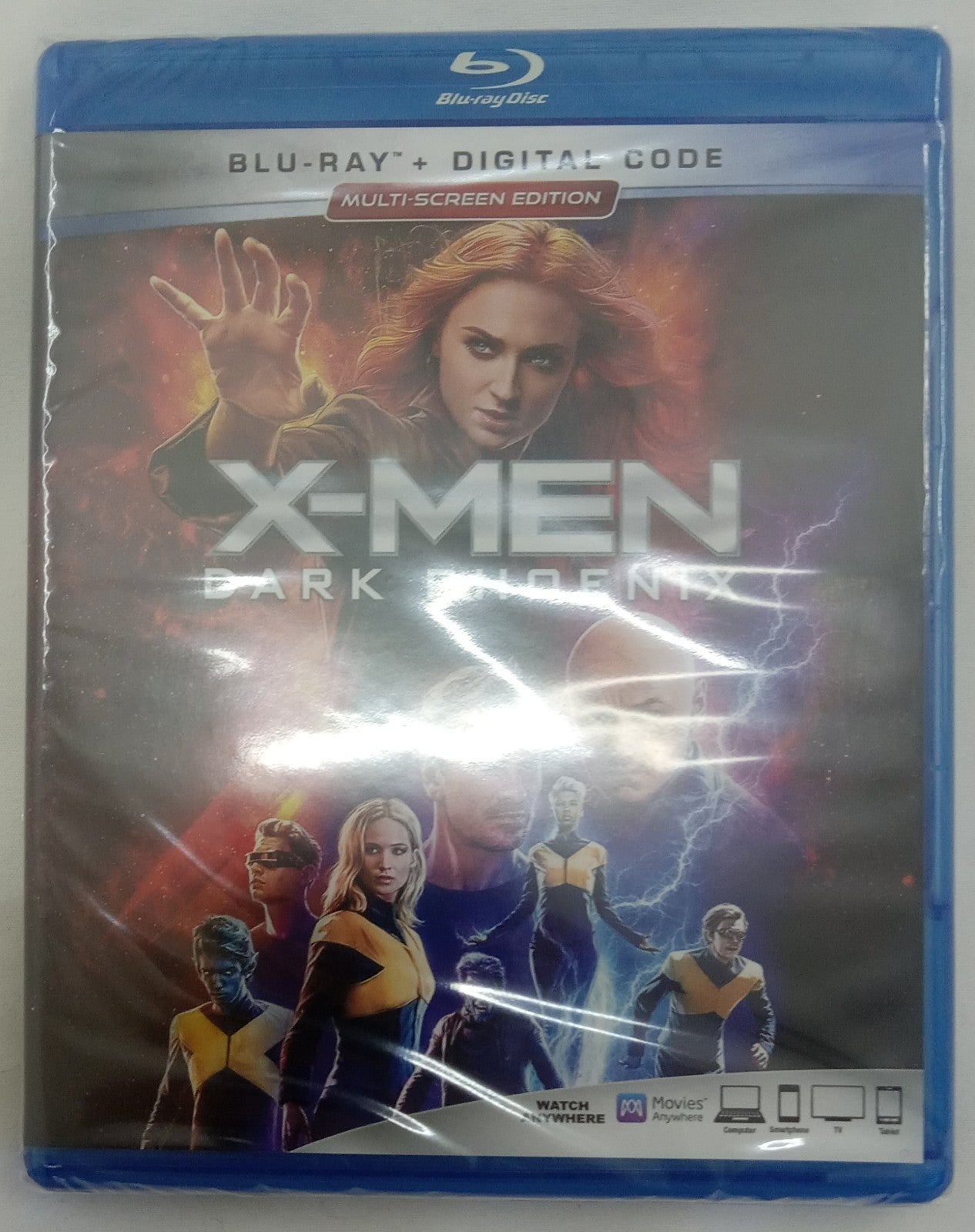 X-Men Dark Phoenix Blu-ray Digital Code Marvel Movie NEW Sealed