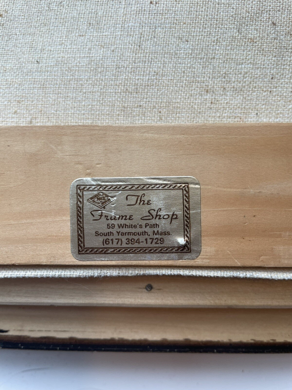 Vintage Oil on Board – Chinese Fishing Boat Scene, Framed, Signed, Classic