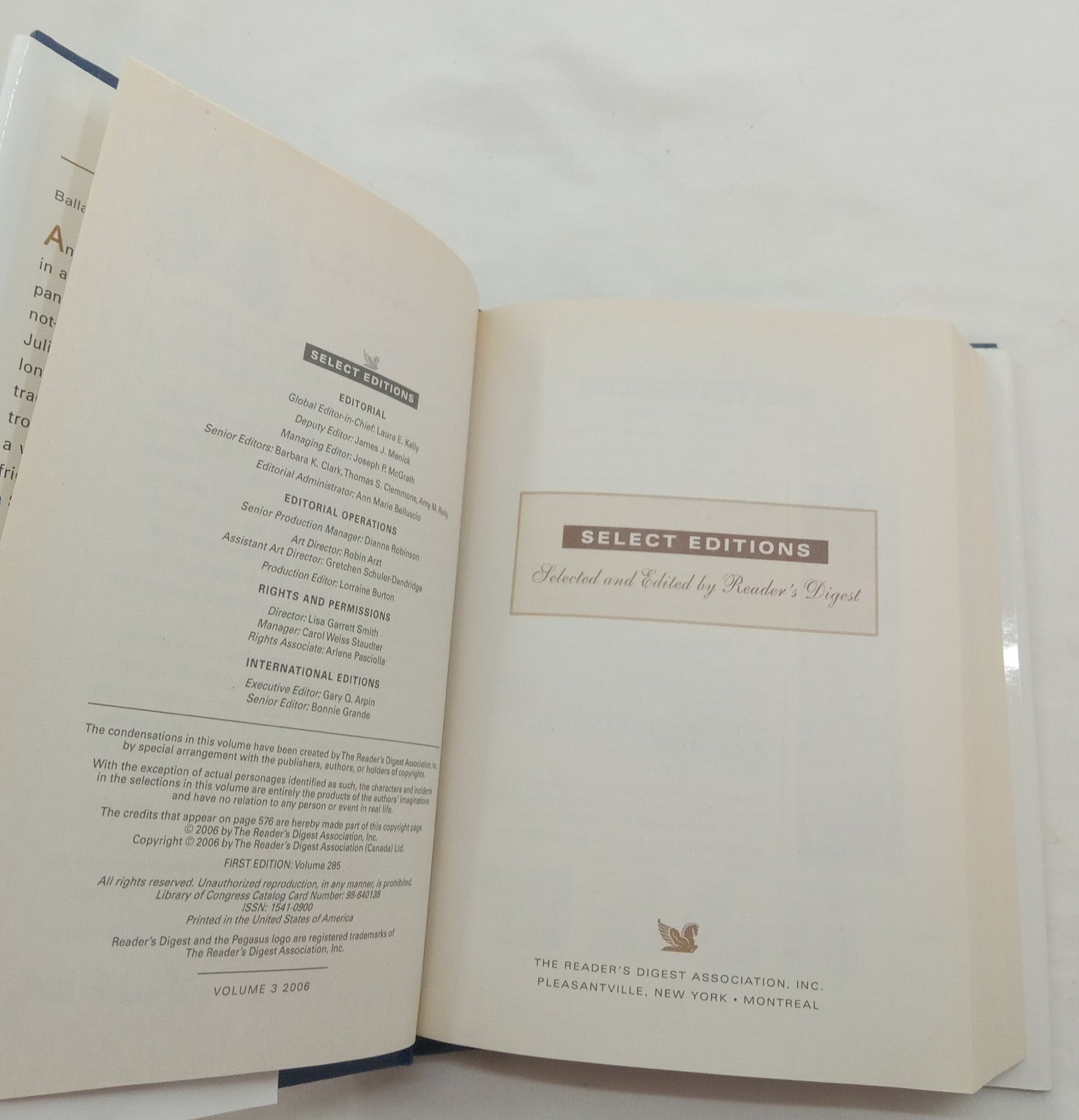 RD Sel Ed HC w/DJ Vol 3 2006 | Vtg NM 1st Ed Anthology Bestseller Suspense