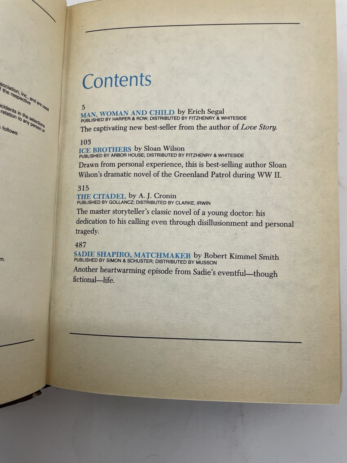 1981 Reader's Digest Condensed 1st Ed HC Leather Gilt Vtg NM Collectible