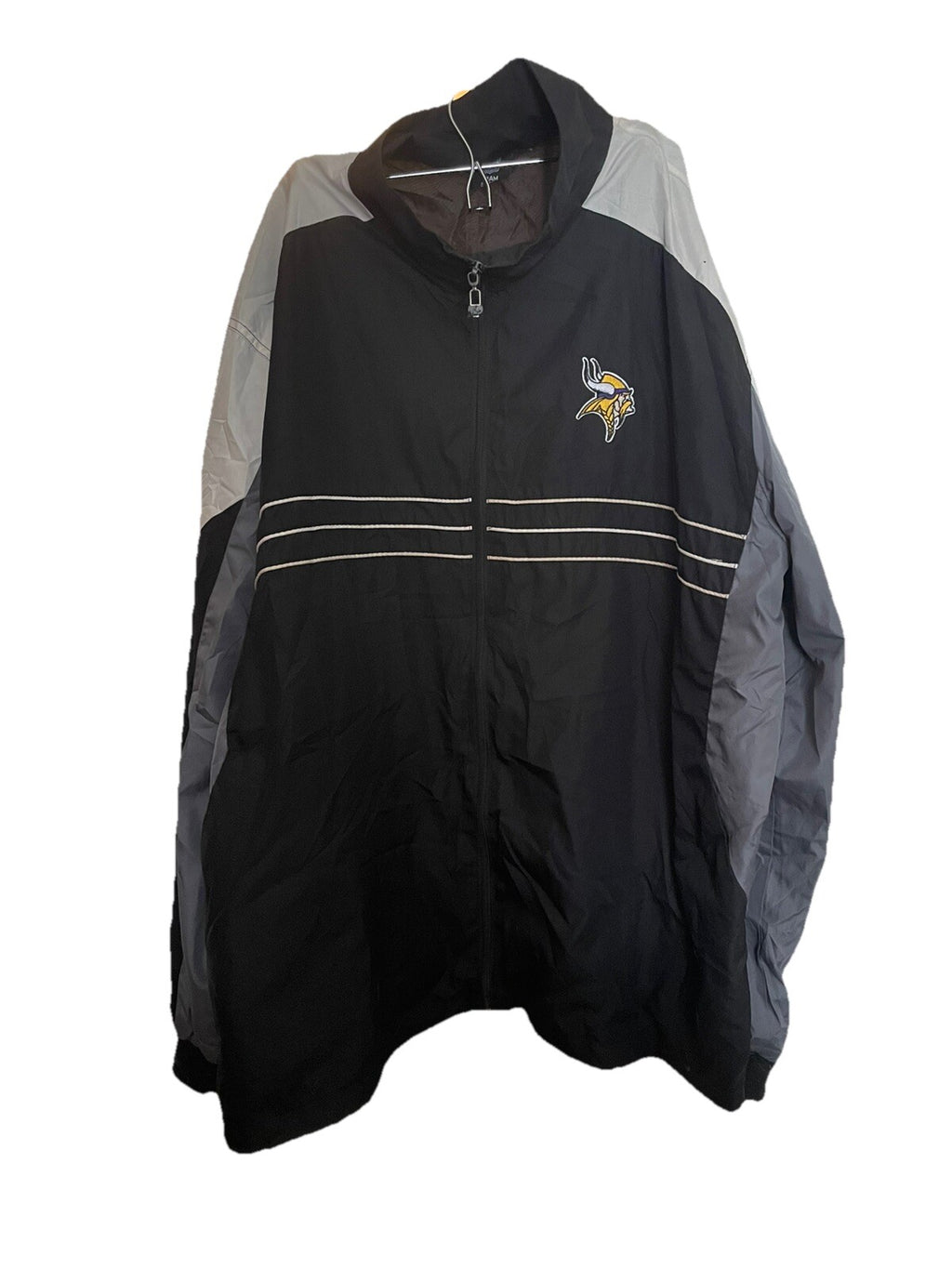 Reebok NFL Vikings Windbreaker XXL Men’s Jacket Purple Lightweight Team