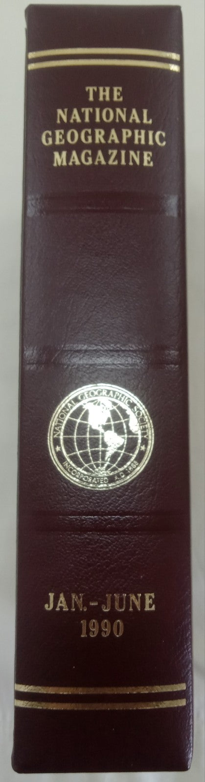 Nat Geo Magazines With Slipcover Jan To June 1990