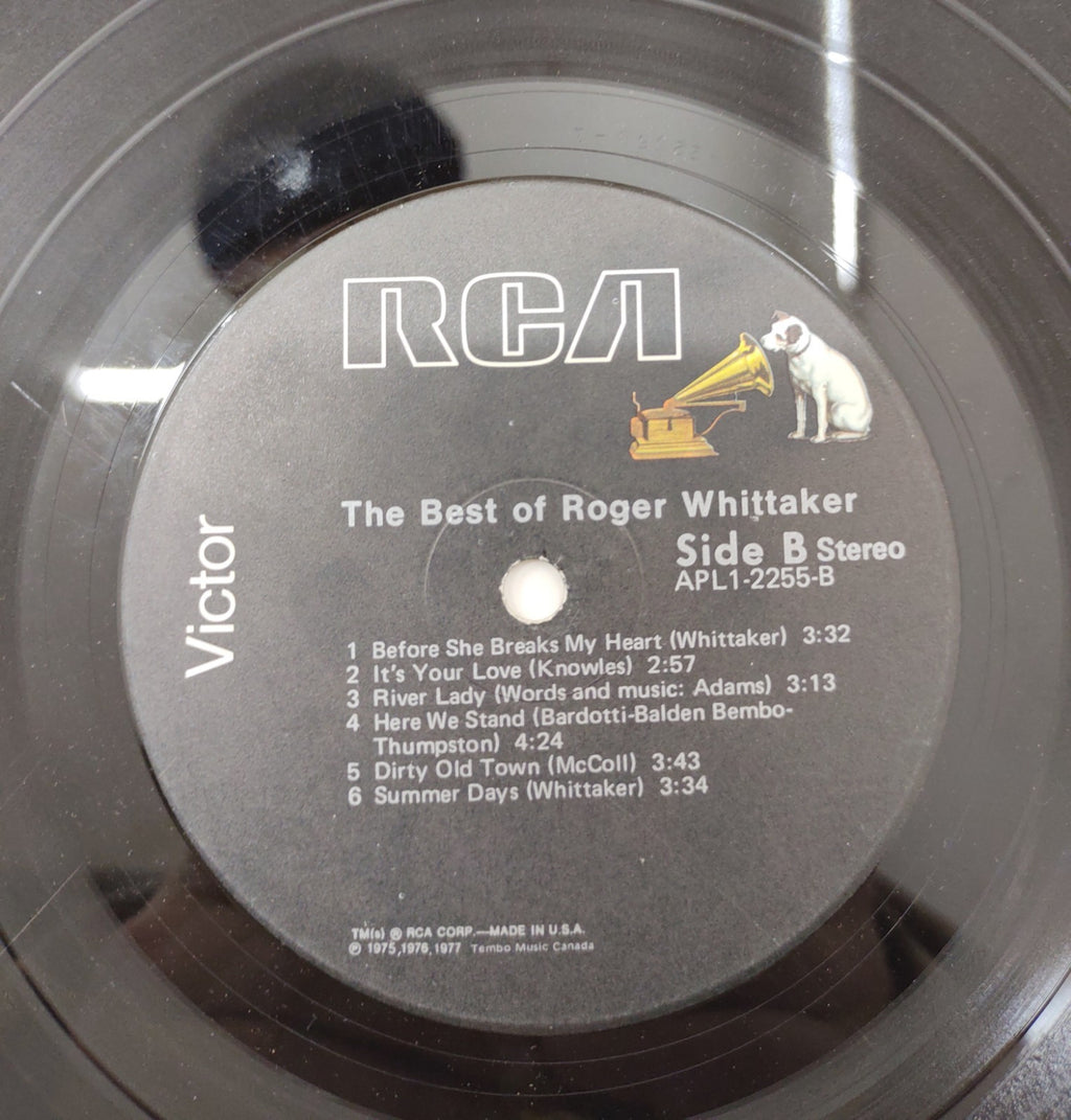 Roger Whittaker – The Best Of Roger Whittaker (1977) Vinyl LP RCA VG
