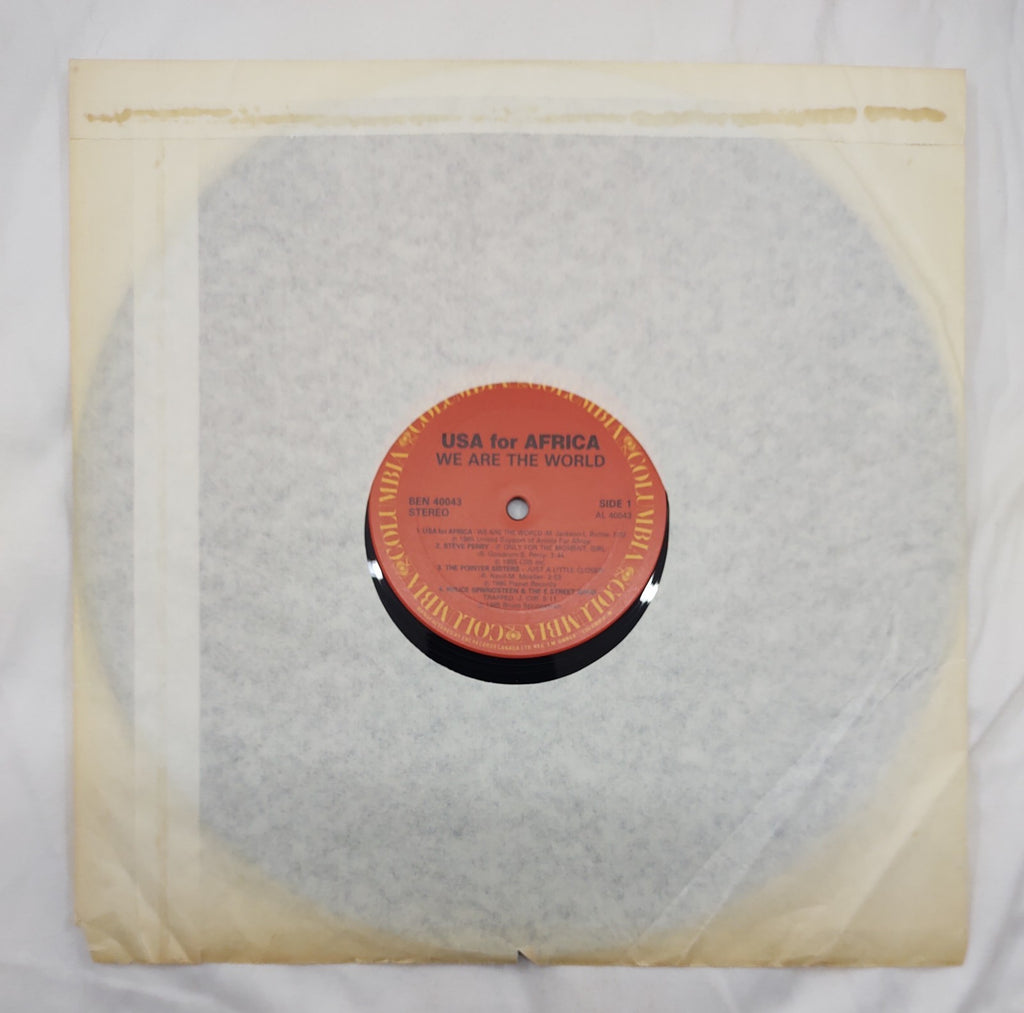 USA for Africa – We Are The World LP 1985 Michael Jackson Lionel Richie VG