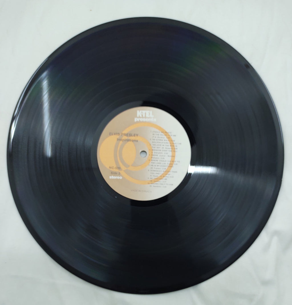 Elvis Presley – Inspirations LP K-Tel NC539 1970s Compilation Vinyl VG