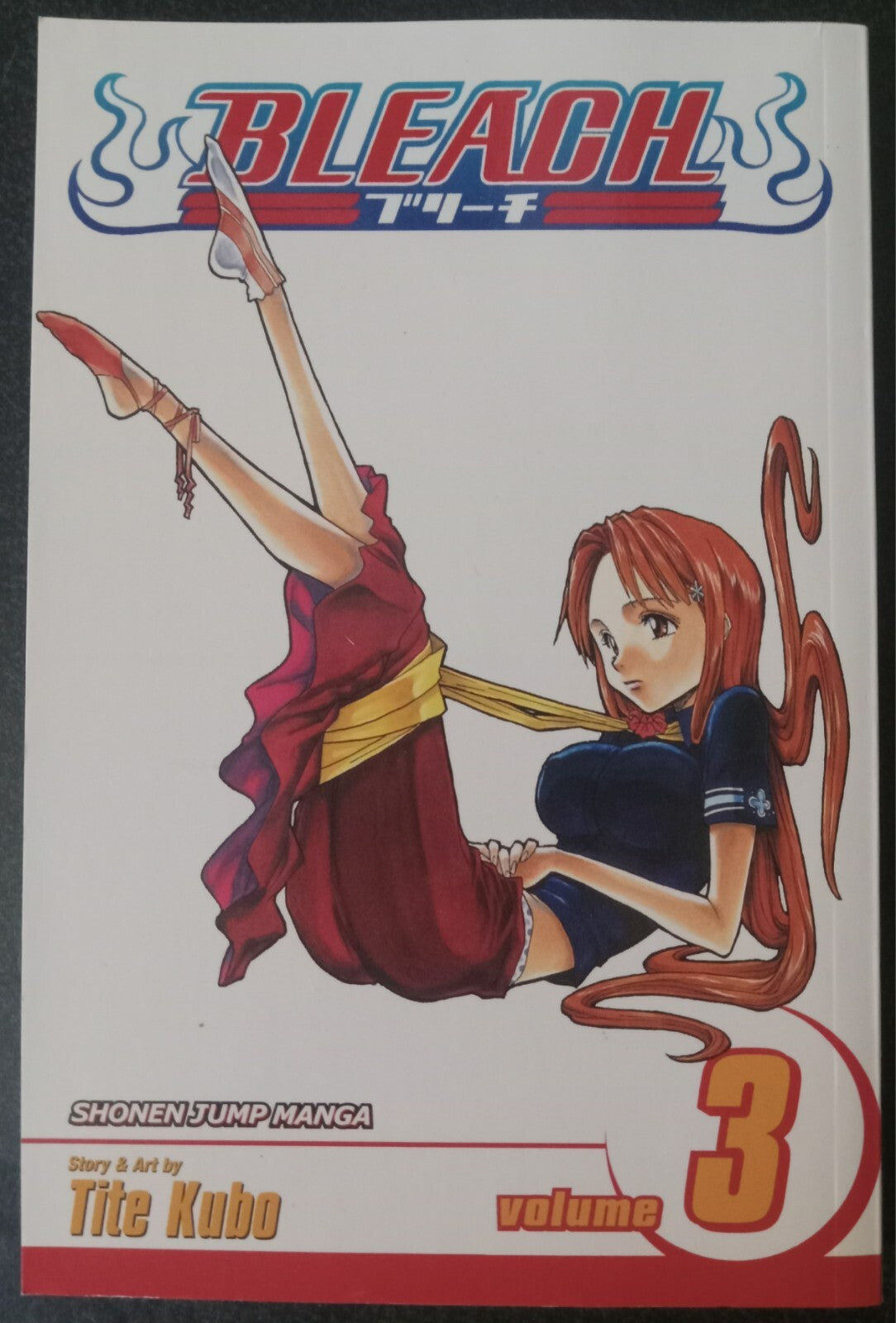 Bleach Vol 3 by Tite Kubo – English Shonen Jump Manga PB VG+