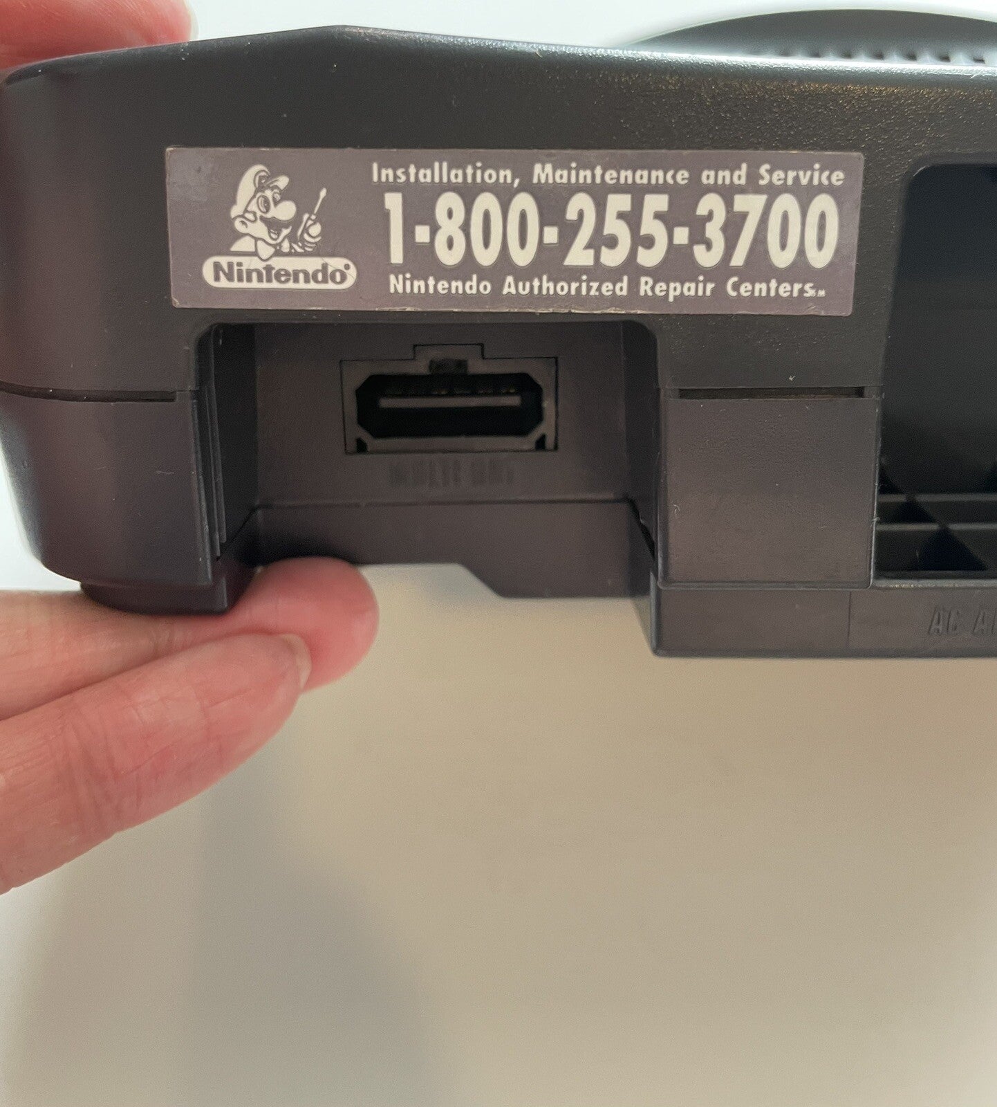 Vintage Nintendo 64 Console Bundle 1996 – Authentic Black Home Gaming System