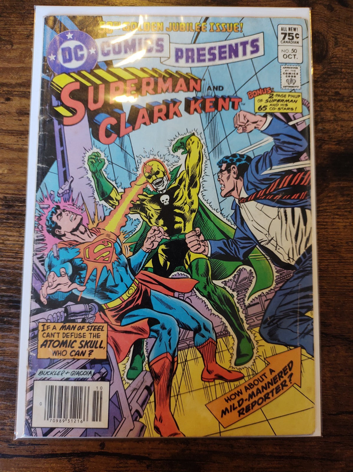 DC Comics Presents #50 (Oct 1982) 50th Golden Jubilee - Superman - Boarded