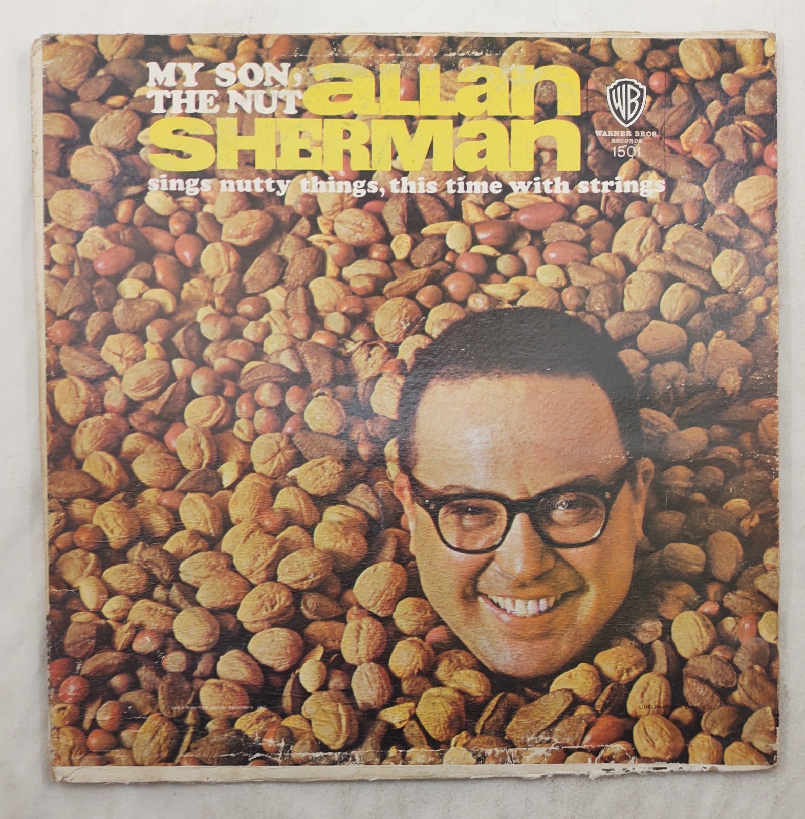 Allan Sherman – My Son, the Nut LP Warner Bros W-1501 Comedy