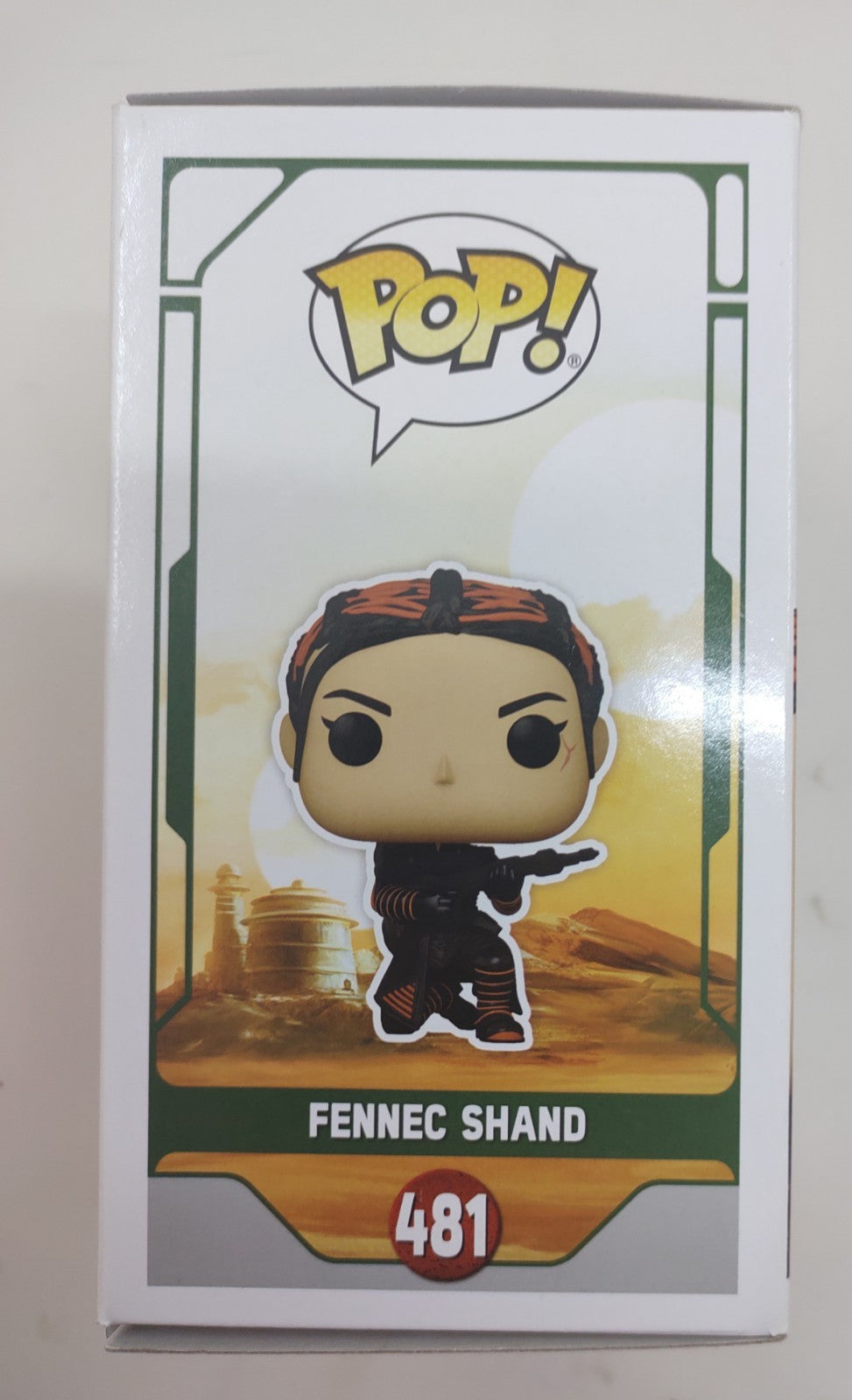 Funko Pop! Star Wars Fennec Shand #481 Vinyl Figure Book of Boba Fett