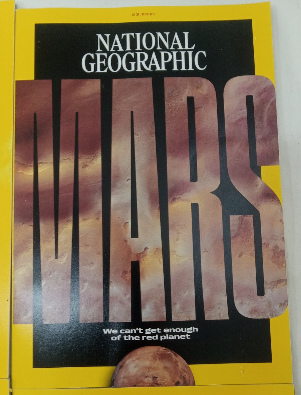 Nat Geo Jan–June 2021 | 6 VG+ Issues in Leatherette Slipcover Case