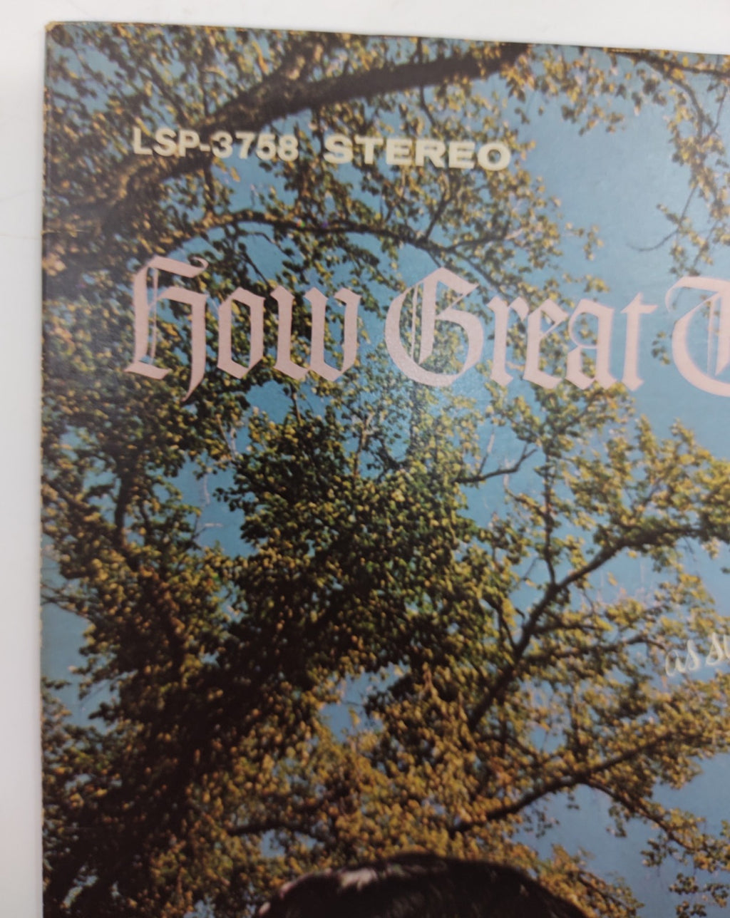 Elvis Presley – How Great Thou Art Vinyl LP Gospel RCA Classic Album