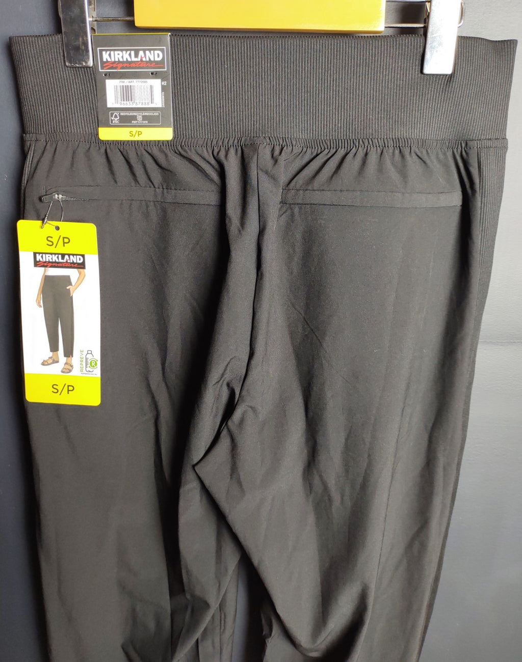 Kirkland Signature Black Ankle Pants NWT Women’s Slim Fit Dress Trousers