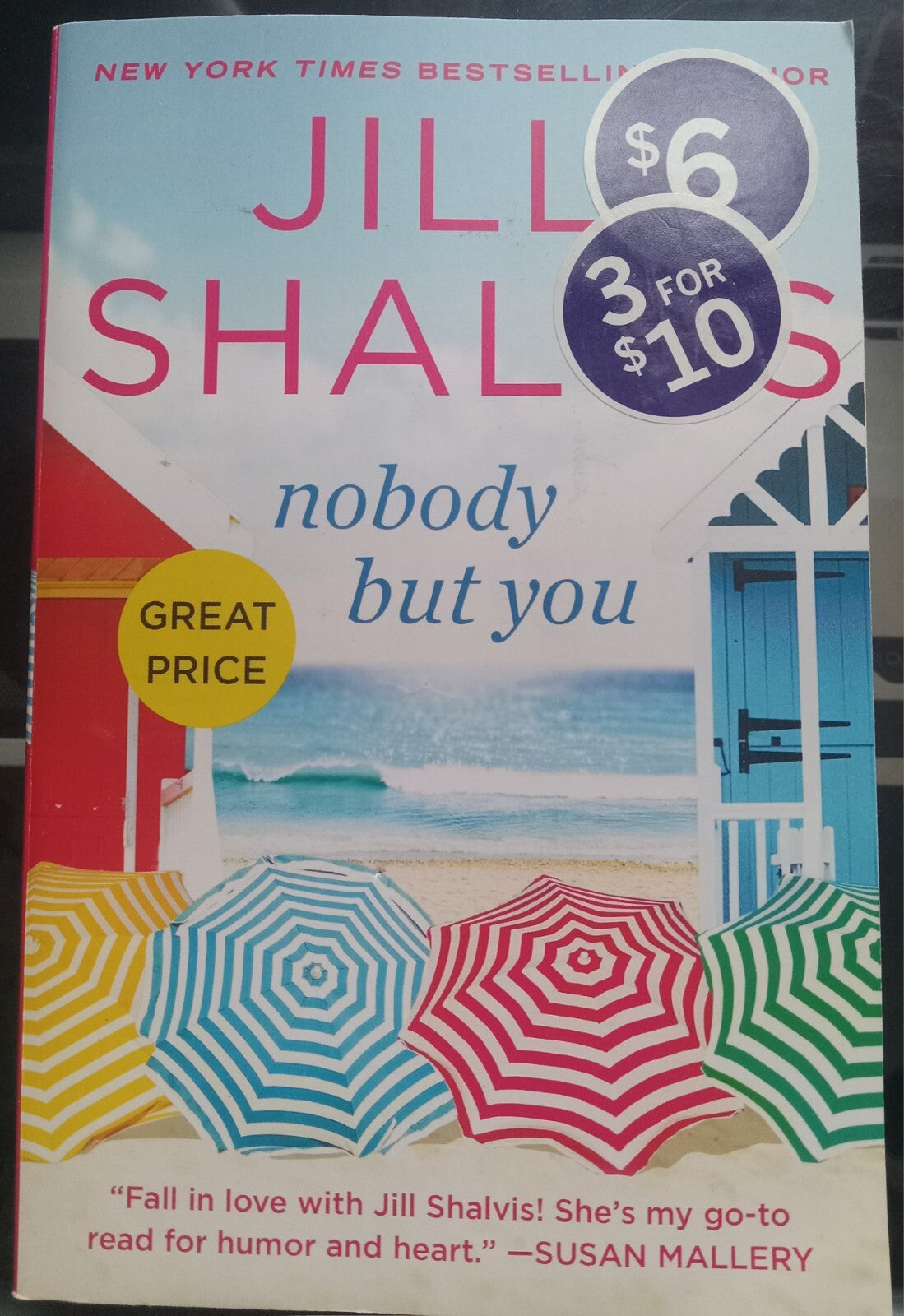 Nobody But You by Jill Shalvis Hardcover VG