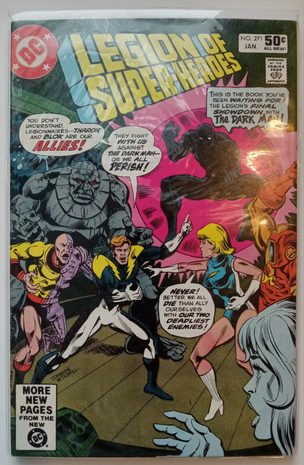 The Legion of Super-Heroes #272 (1980) Gerry Conway, Marv Wolfman Bagged/Boarded