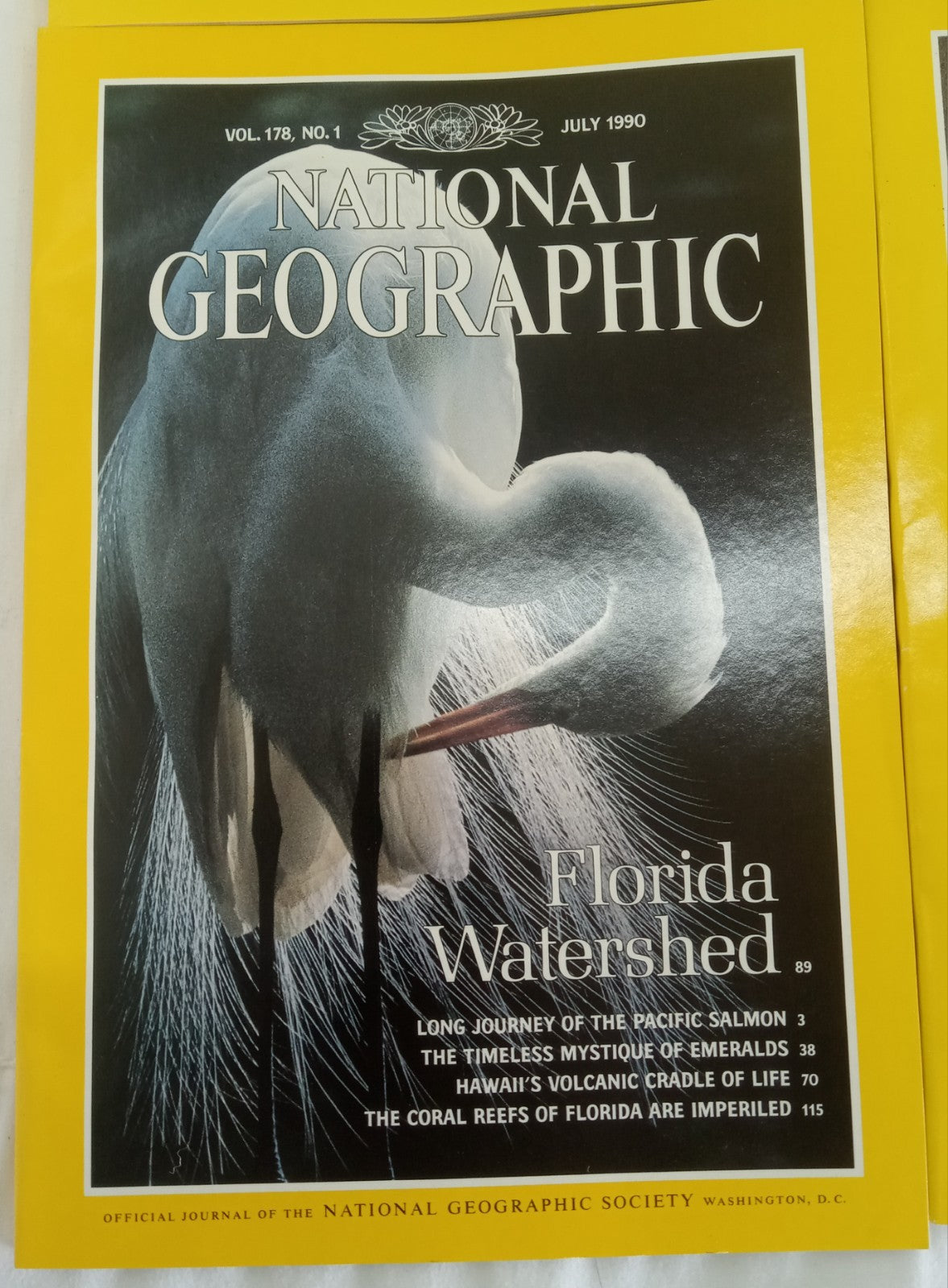 Nat Geo Magazines With Slipcover July To December 1990