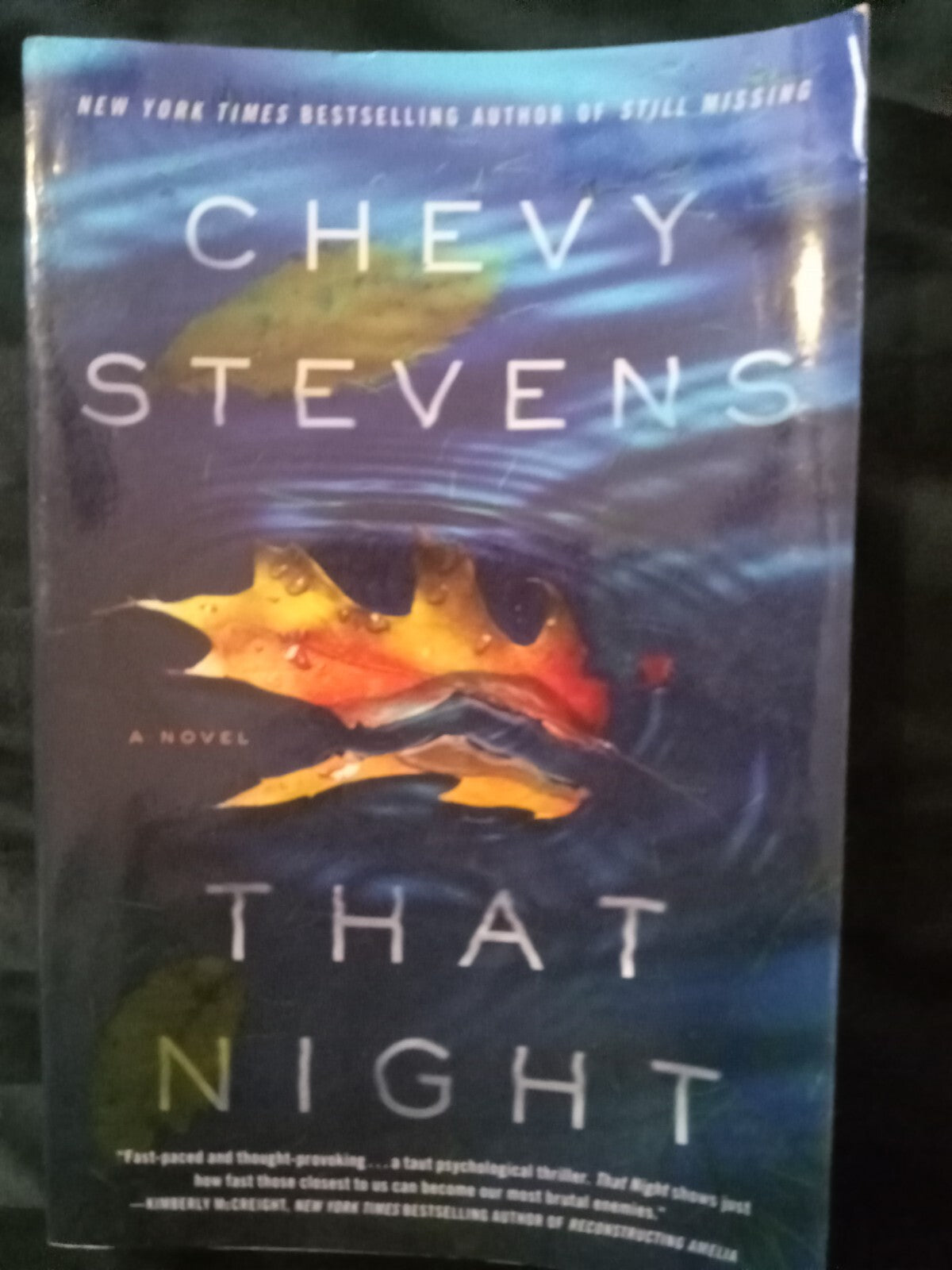 That Night by Chevy Stevens – Psychological Thriller – Paperback (2015)
