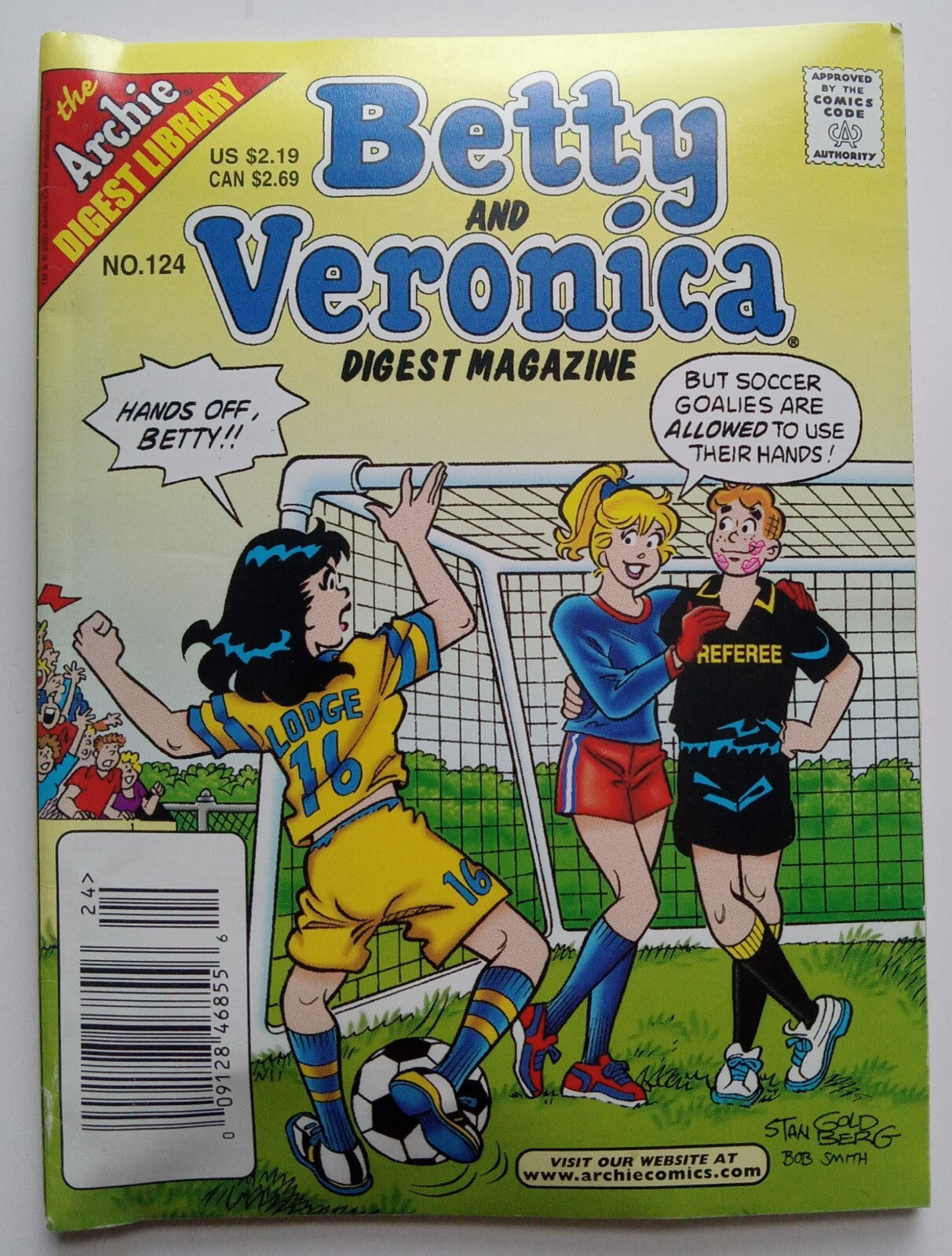 Archie Digest Magazine #124 – Betty & Veronica Digest Edition (2015)