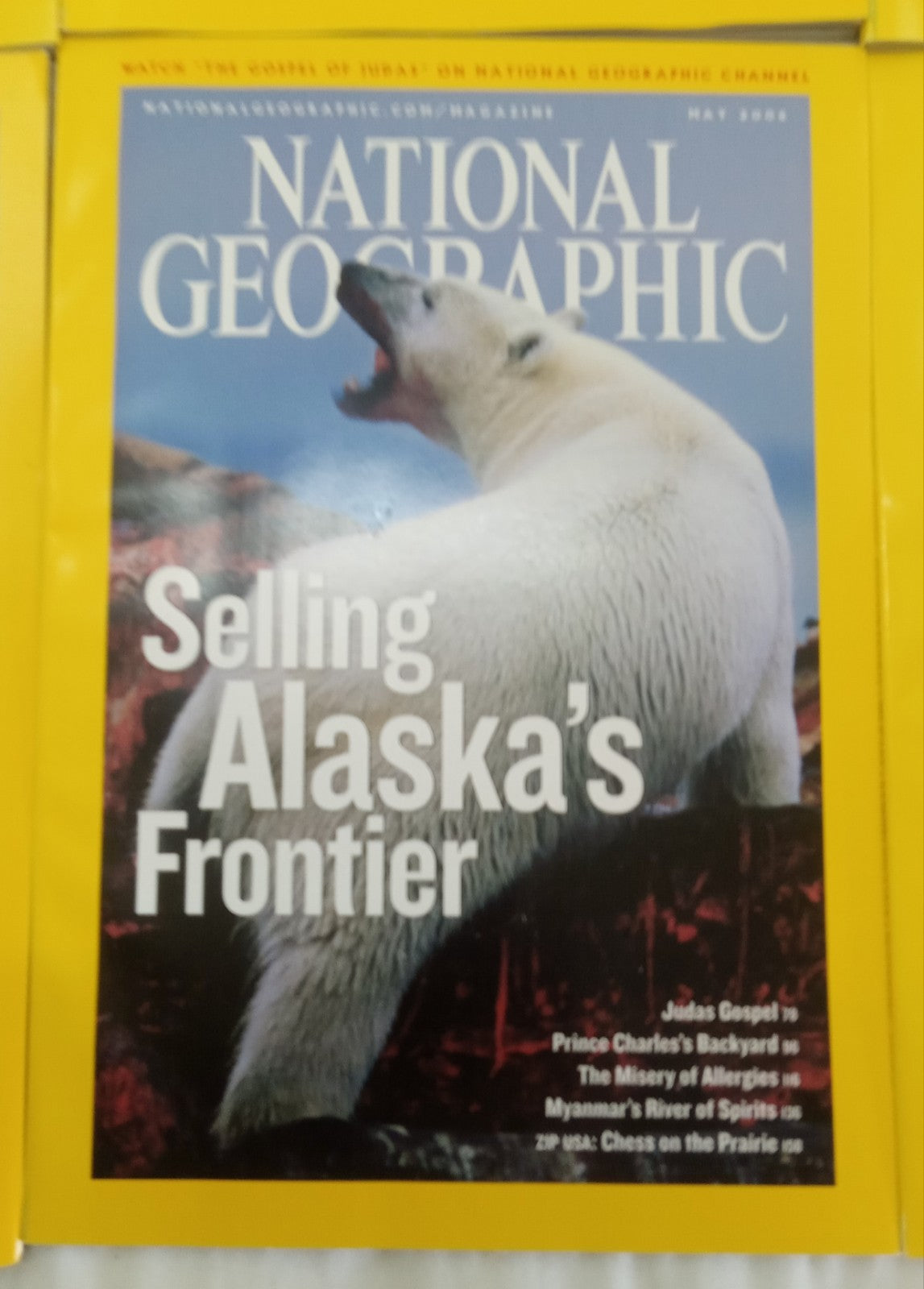 National Geographic Jan–June 2006 | 6 VG+ Issues | Leatherette Slipcase