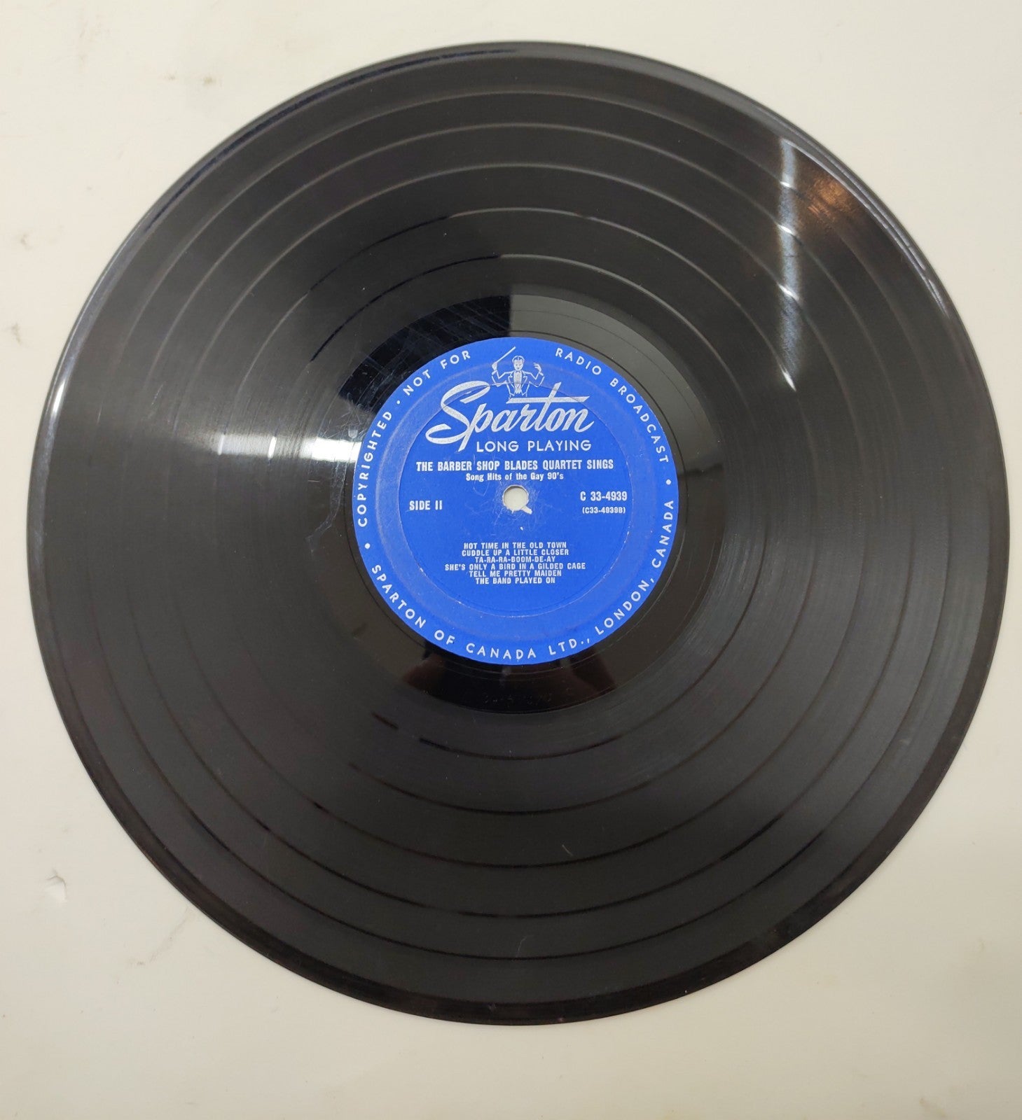 Gordon MacRae & Barbershop Blades Quartet – Colortone C33-4949 Vinyl LP