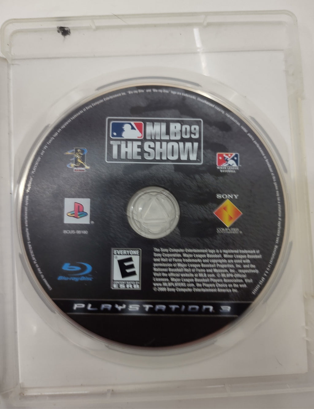 MLB 09 The Show (Sony PlayStation 3, 2009) PS3 Baseball Video Game